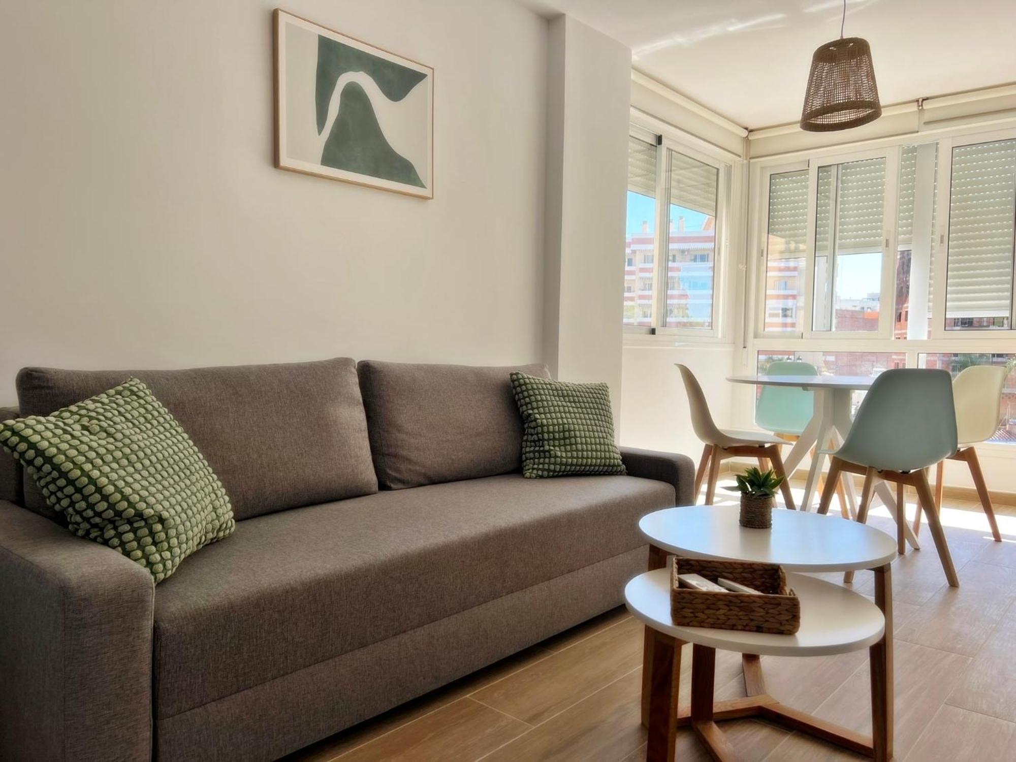 Nuevo Y Luminoso Estudio De Playa Con Piscina Apartamento
